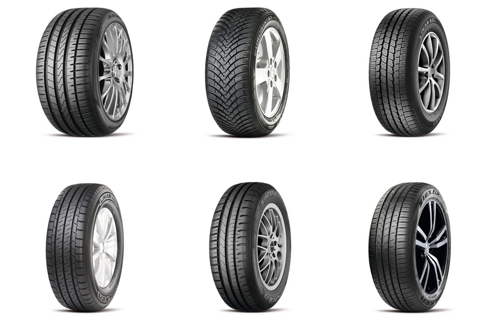 Plusieurs modèles de pneus Falken