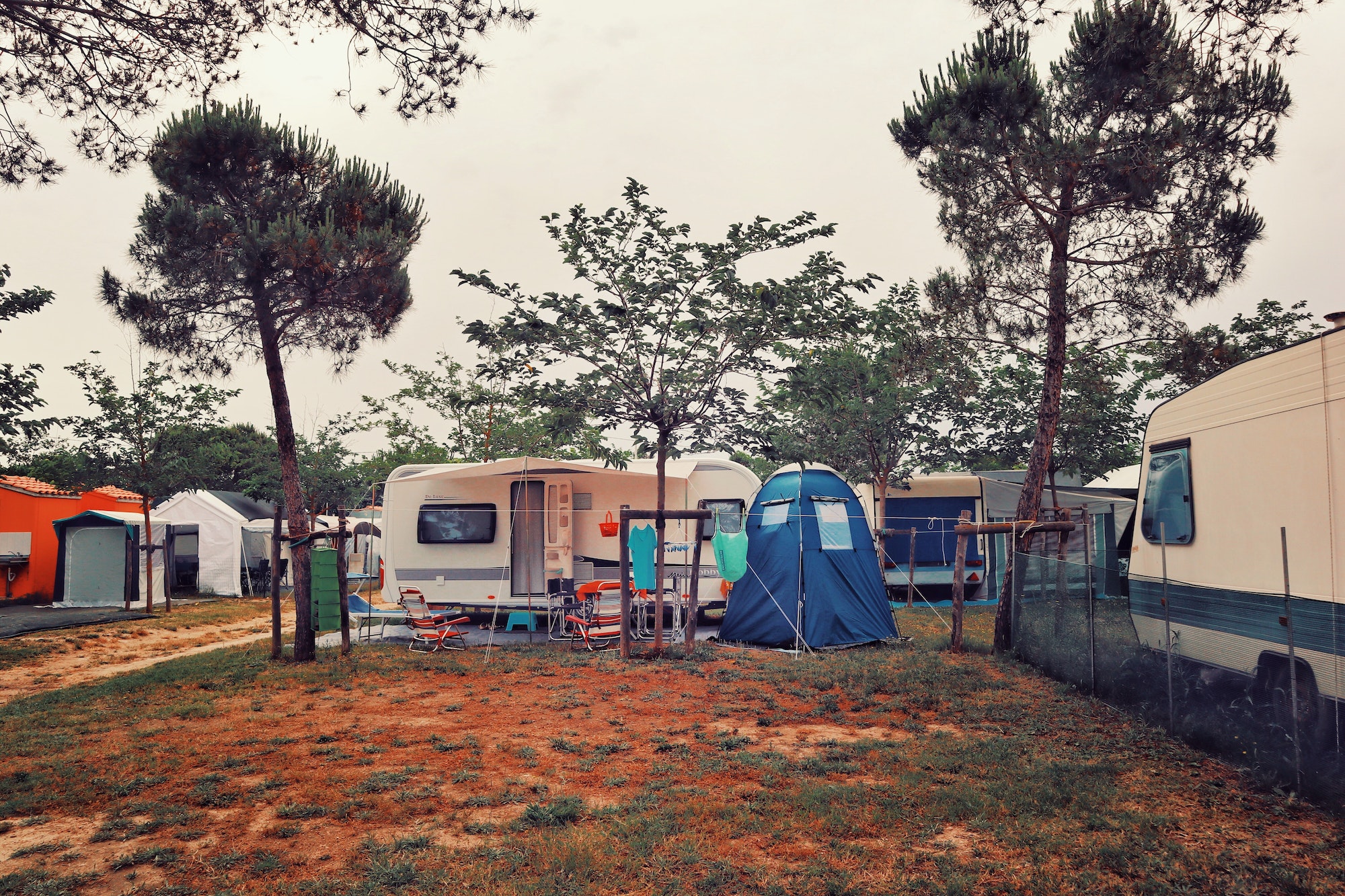 Camping de caravanes