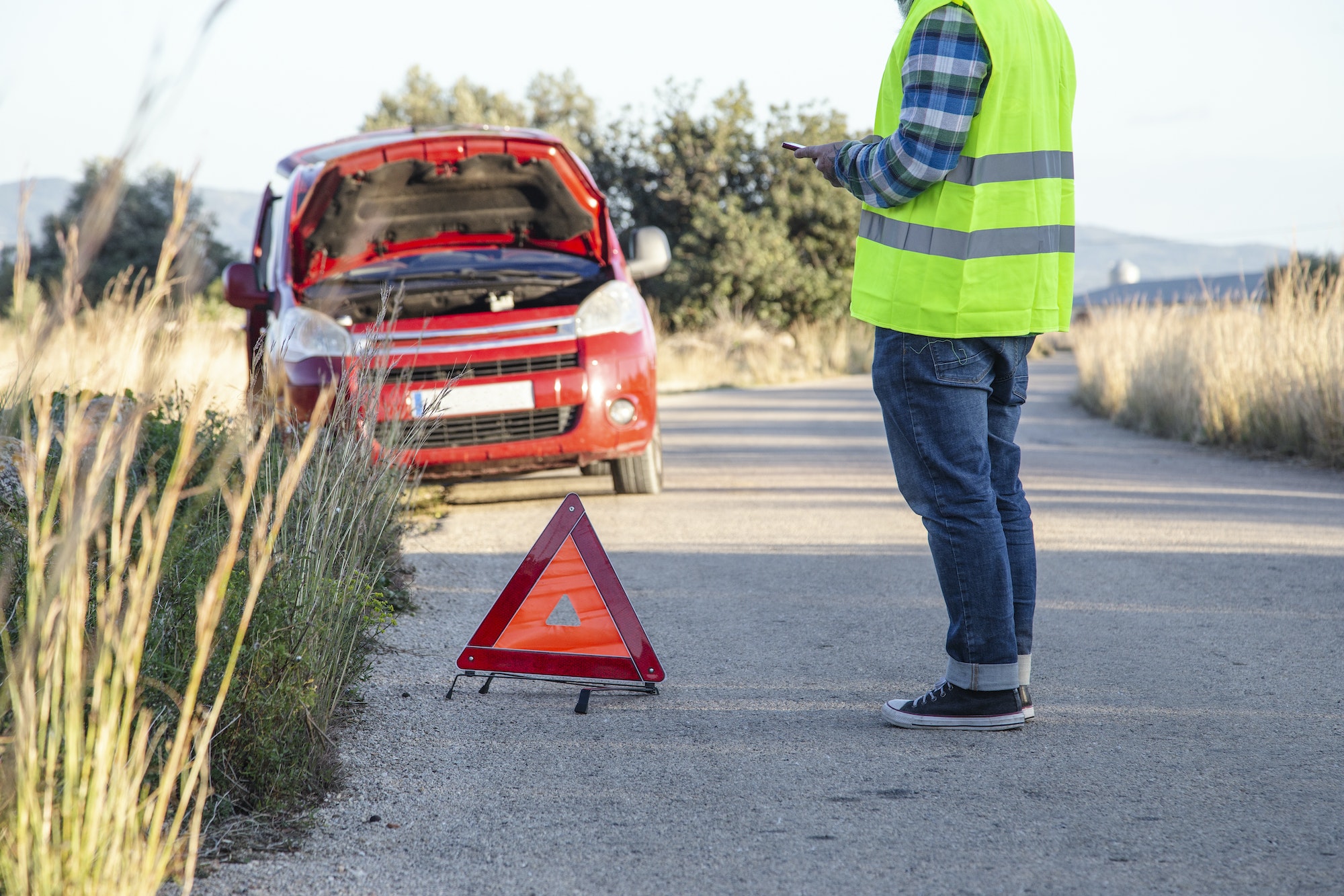 Voiture en panne