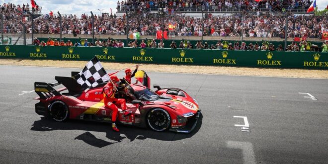 Ferrari remporte les 24 Heures du Mans sans changer de pneus lors du relais
