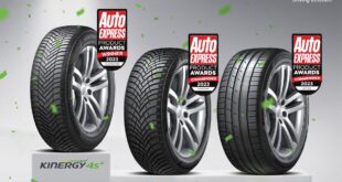 Hankook obtient les meilleures notes en tant que Produit de l'Année 2023