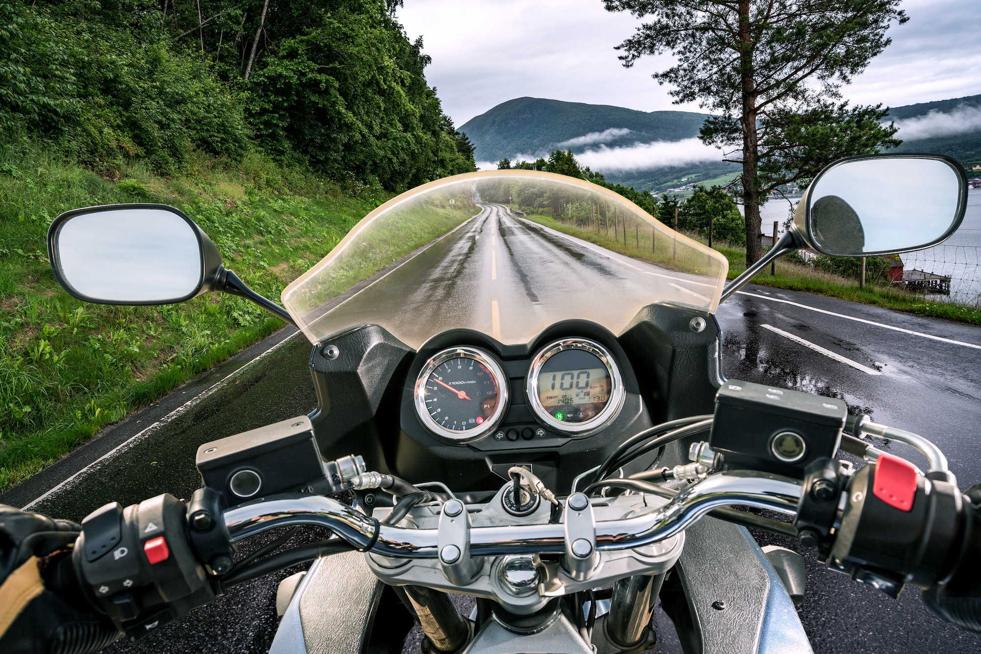 Randonnée en moto