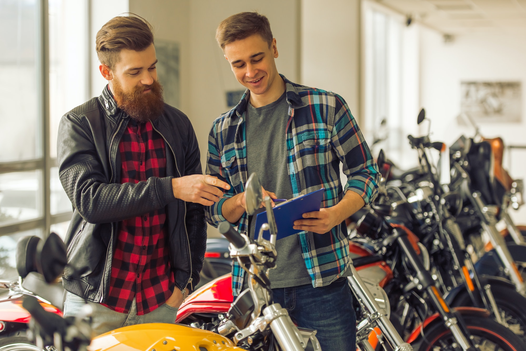 Vente d'une moto