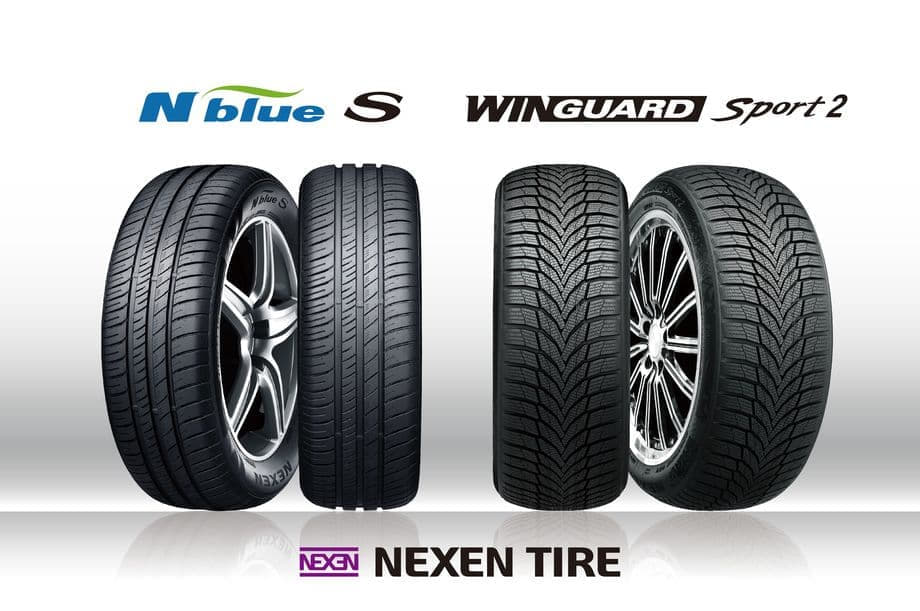 Différents modèles de pneus Nexen
