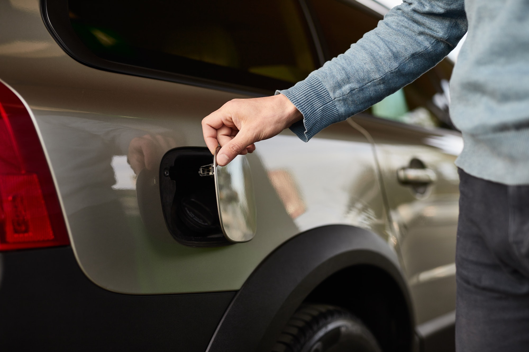 Réservoir d'essence de la voiture