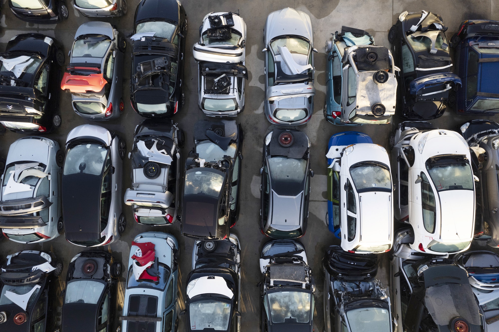 Vendez la voiture à la casse