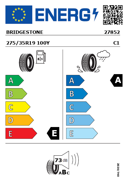 Étiquette énergétique