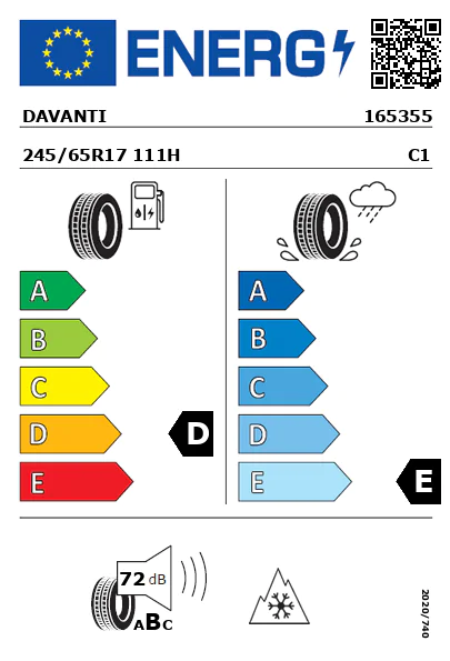 Étiquette énergétique