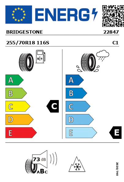 Étiquette énergétique