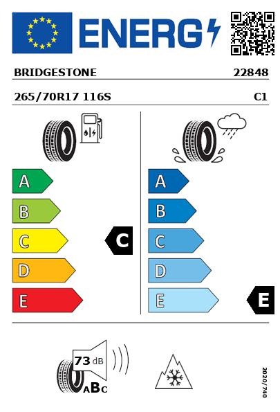 Étiquette énergétique