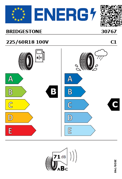 Étiquette énergétique