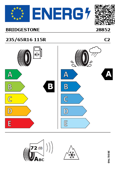 Étiquette énergétique