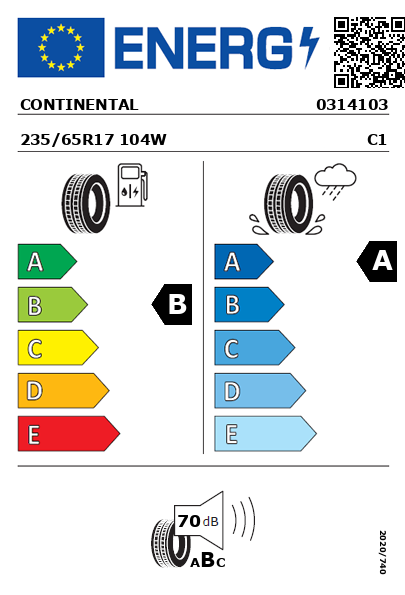 Étiquette énergétique