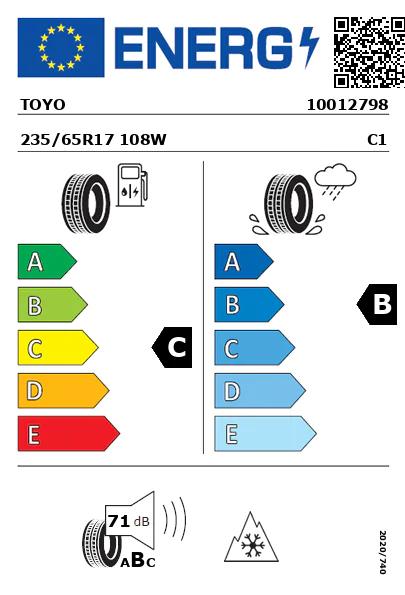 Étiquette énergétique