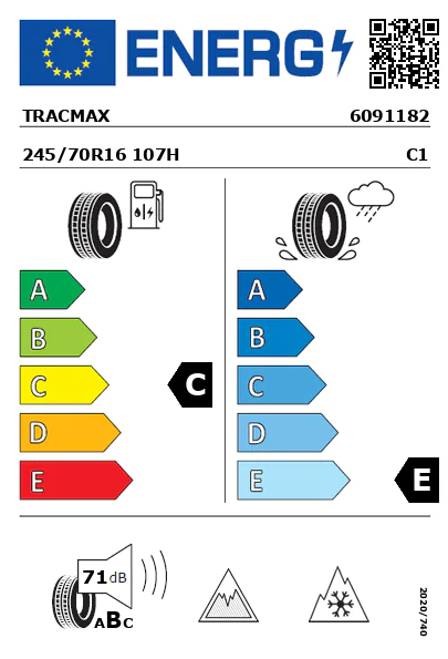 Étiquette énergétique