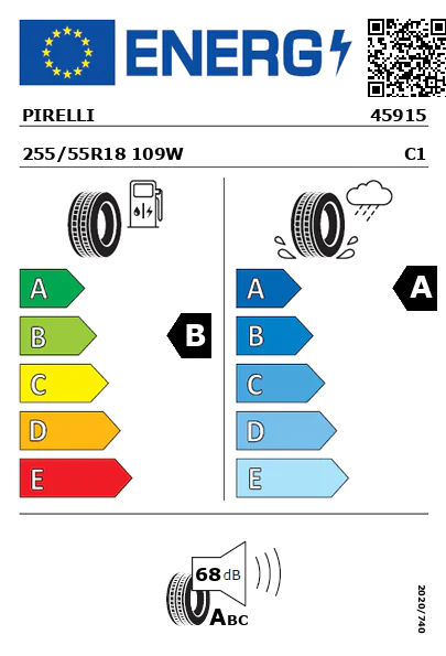 Étiquette énergétique