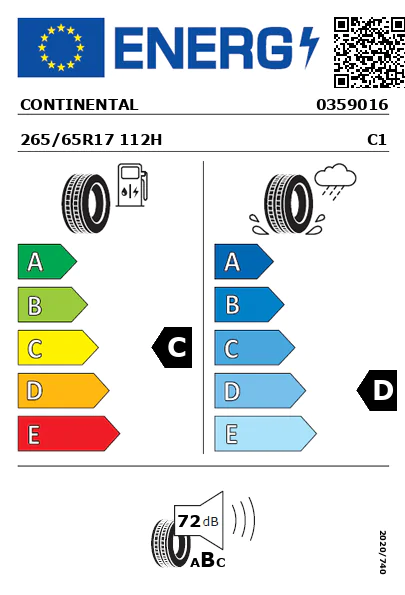 Étiquette énergétique