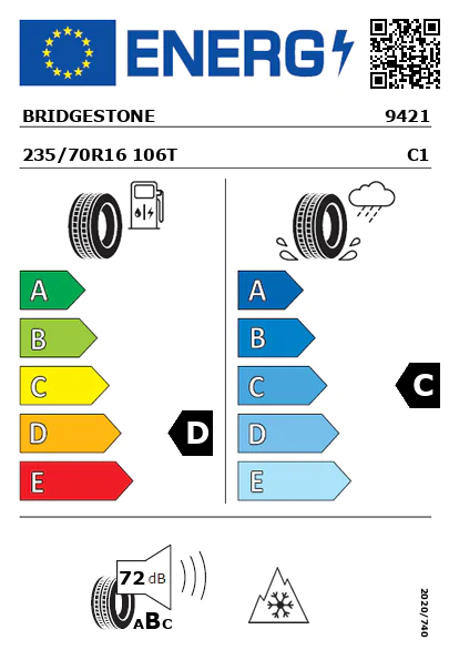 Étiquette énergétique