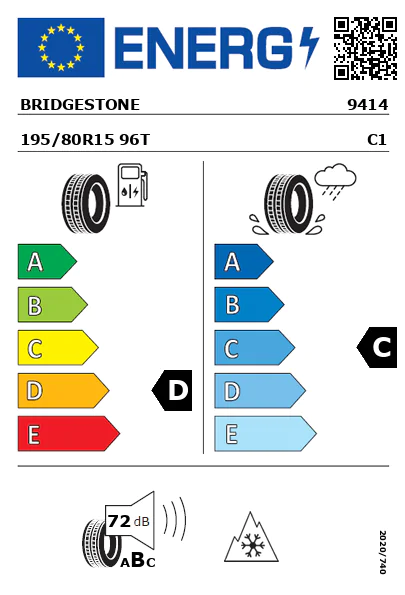 Étiquette énergétique