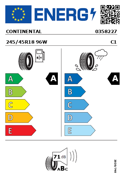 Étiquette énergétique