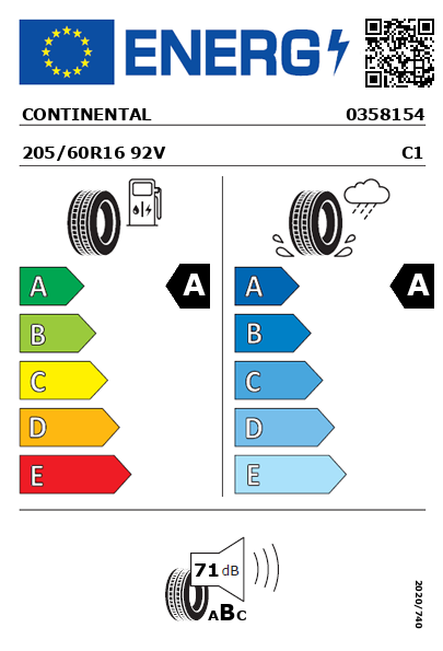 Étiquette énergétique